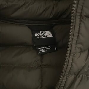 The North Face Olive Quilted Jacket